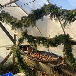 Mixed Green Garland 6'